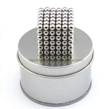 216PCS 5mm Permanent NdFeB sphérique magnétique boules Neocube